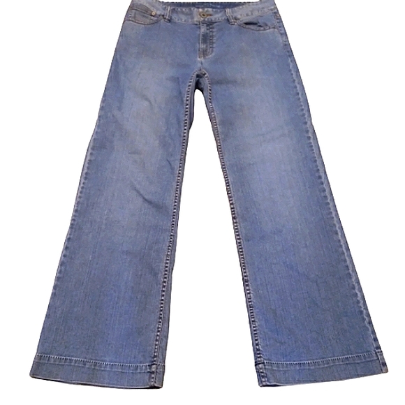 Liz Claiborne Wide Leg Jeans,  Size: 12 - Picture 3 of 9